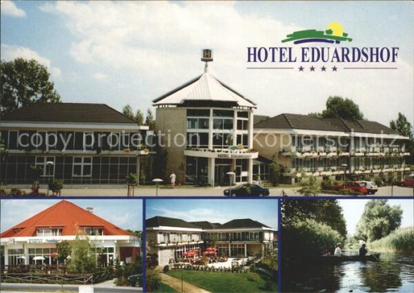 Bad Freienwalde Hotel Eduardshof Bosse GbR Teich Boot