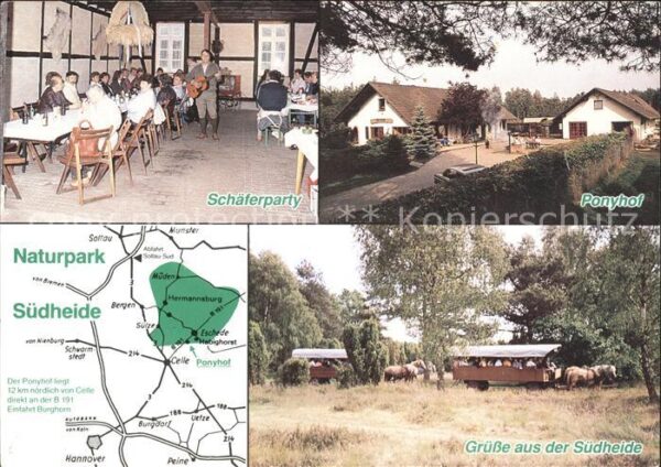 Habighorst Schäferpartie Ponyhof Karte