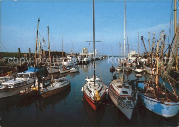 Pellworm Hafen Segelboote