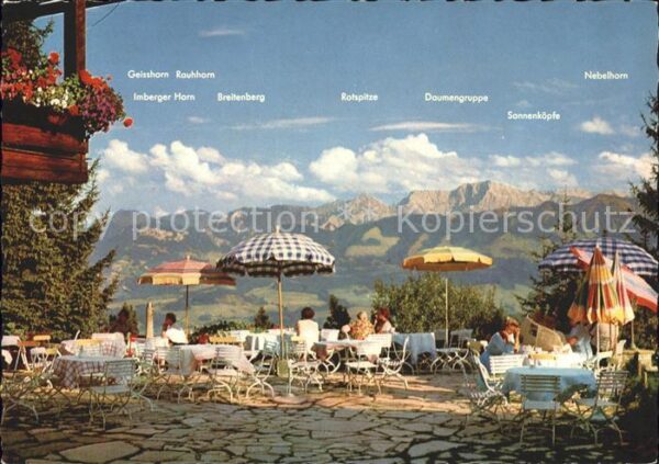 Sonthofen Oberallgaeu Kur- Sporthotel Allgäuer Berghof Geissh