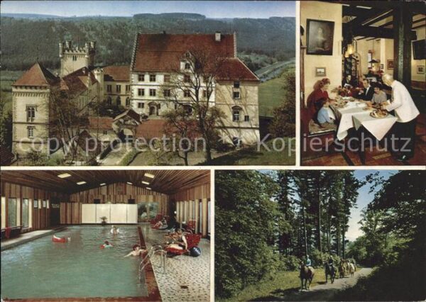 Weitenburg Schloss Hotel Restaurant Pferde Schwimm