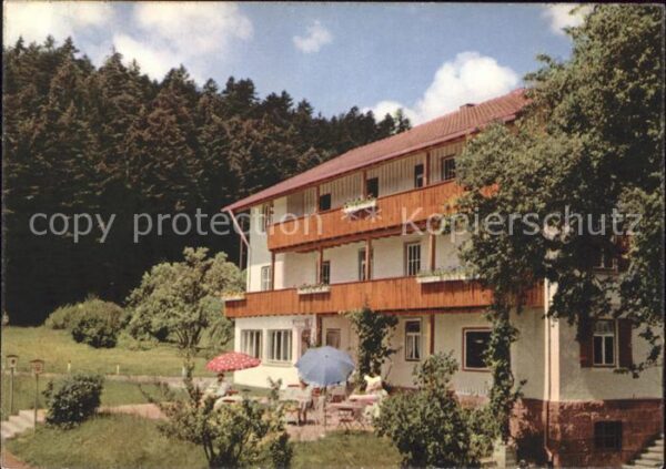 Freudenstadt Berghotel Gaststätte
