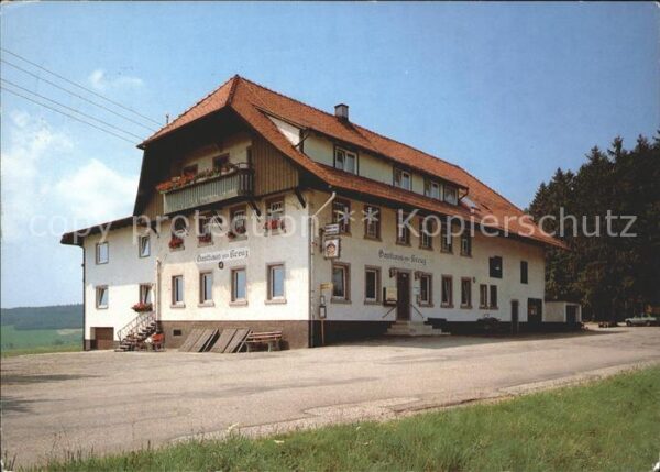 Biederbach Schwarzwald Gasthaus Pension zum Kreuz