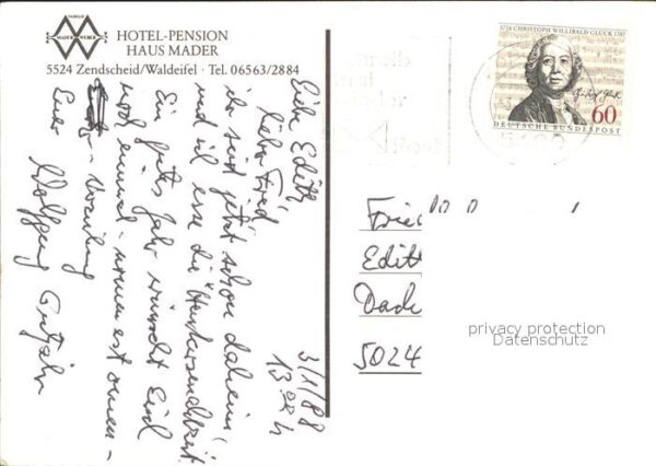 Zendscheid Hotel Pension Haus Mader – Bild 2