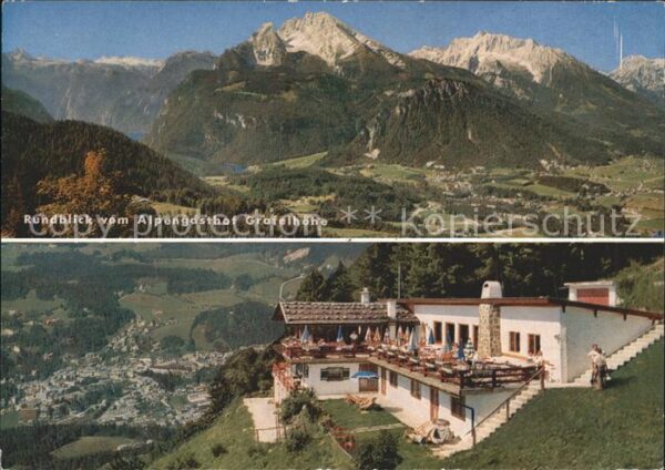 Berchtesgaden Gasthaus Graflhöhe Rundblick Alpengasth