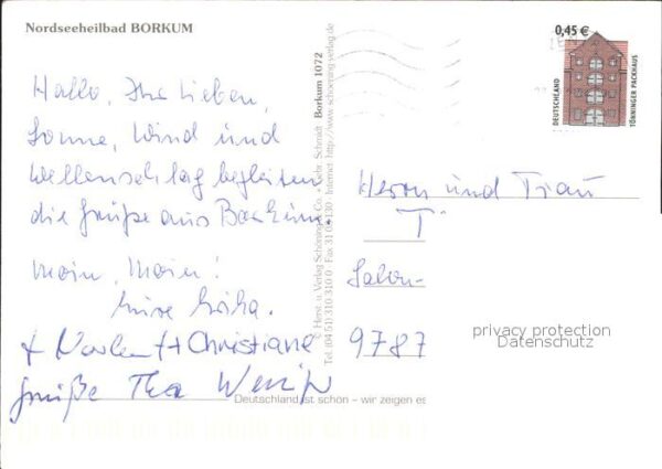 Borkum Turm Strand Fähre Strassenansicht – Bild 2