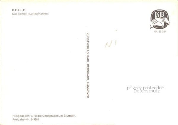 Celle Niedersachsen Schloss Fliegeraufnahme – Bild 2