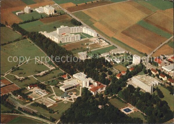 Bad Windsheim Fliegeraufnahme Kurgebiet Augustinum