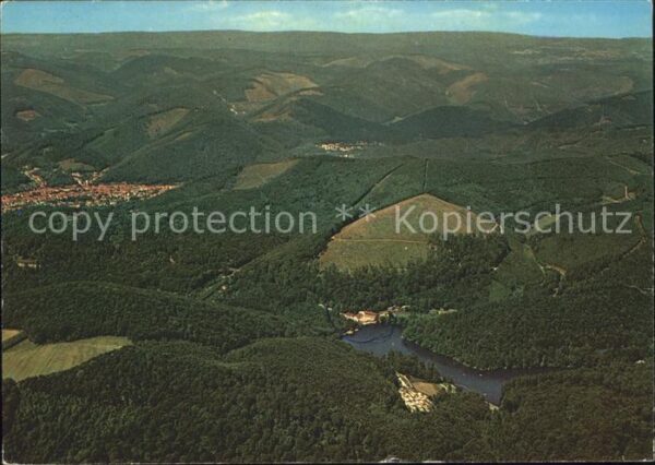 Bad Lauterberg Fliegeraufnahme Wiesenbeker Teich