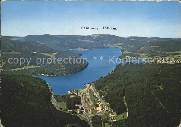 Schluchsee Fliegeraufnahme Feldberg