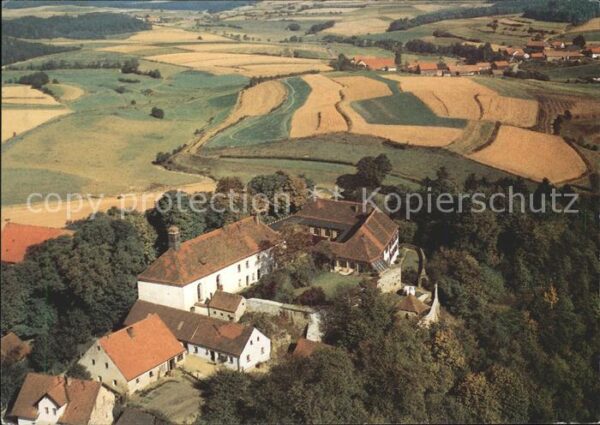 Nabburg Schloss Gureneck Fliegeraufnahme
