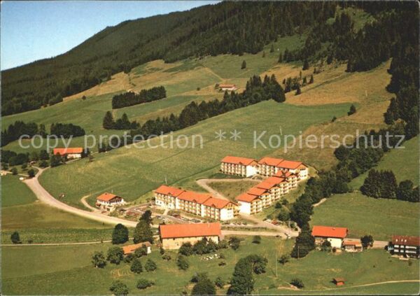 Missen-Wilhams Fliegeraufnahme Ferienwohnungen Hotelst