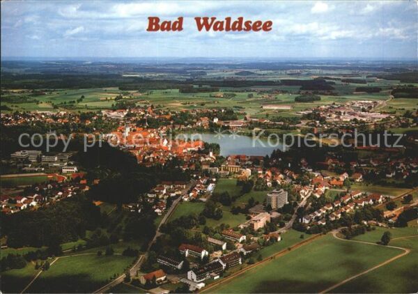 Bad Waldsee Fliegeraufnahme Moorheilbad