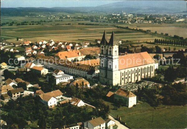 Niederalteich Donau Fliegeraufnahme Benediktiner Abtei