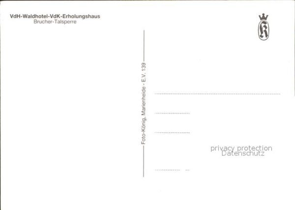 Marienheide VdH-Waldhotel Erholungshaus Brucher-Tal – Bild 2