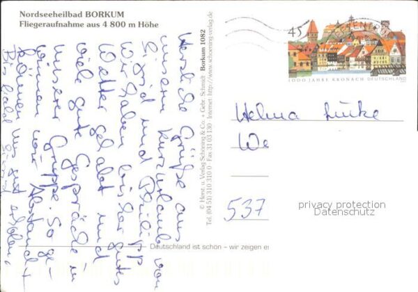 Borkum Fliegeraufnahme – Bild 2