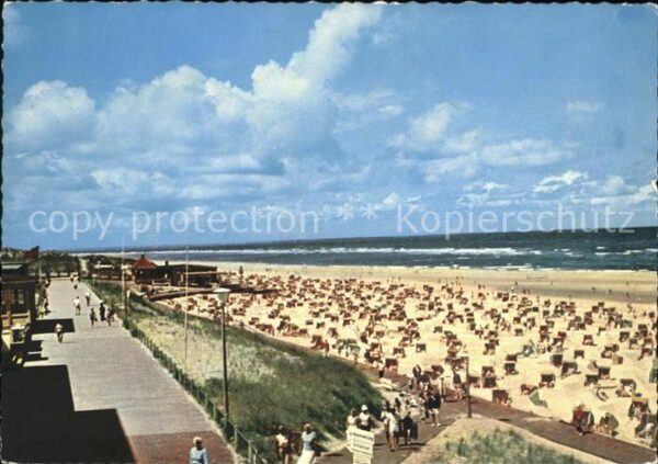 Wangerooge Nordseebad Strand