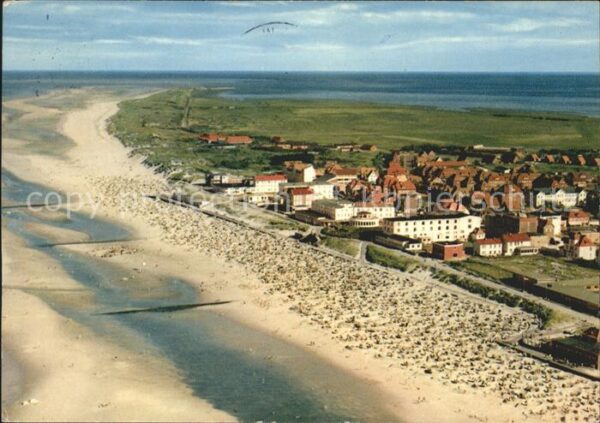 Wangerooge Nordseebad Fliegeraufnahme