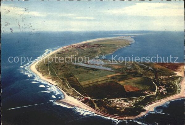 Wangerooge Nordseebad Fliegeraufnahme