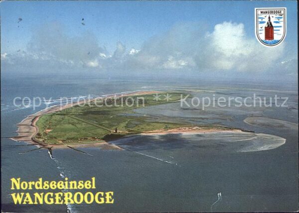 Wangerooge Nordseebad Fliegeraufnahme