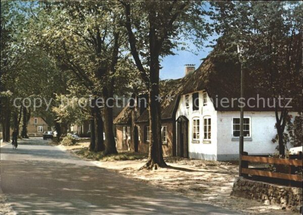 Nieblum Strassenpartie