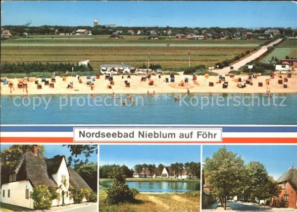 Nieblum Strand Teilansichten