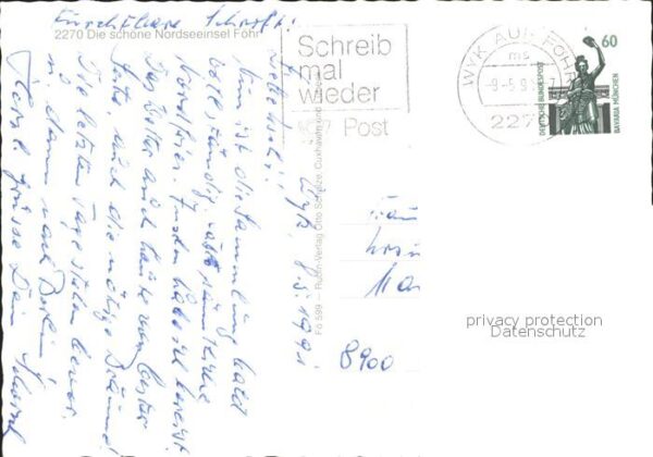 Wyk Foehr Landungsbrücke Oststrand Friesenhaus – Bild 2