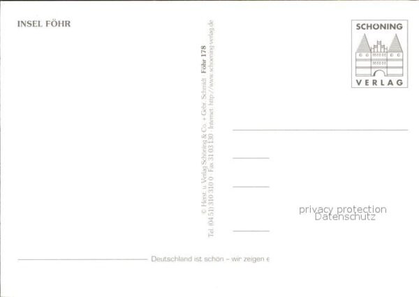 Wyk Foehr Mühle Nationaltracht Häuser – Bild 2