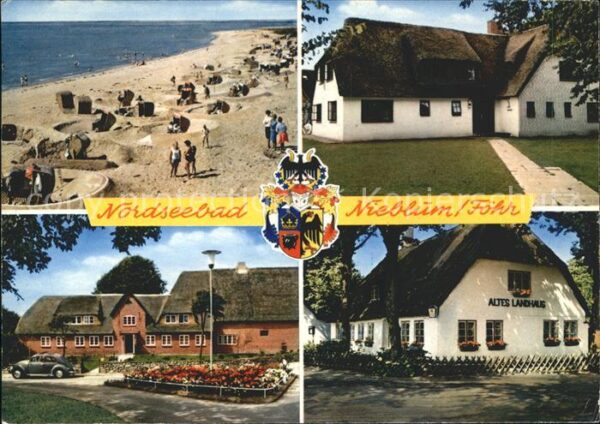 Nieblum Strand Altes Landhaus