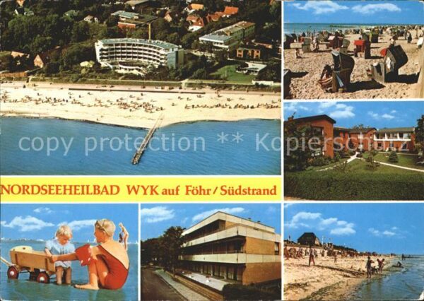 Wyk Foehr Fliegeraufnahme Strand