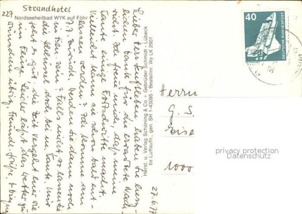 Wyk Foehr Fliegeraufnahme – Bild 2