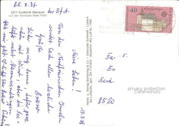 Utersum Fliegeraufnahme Kurklinik – Bild 2