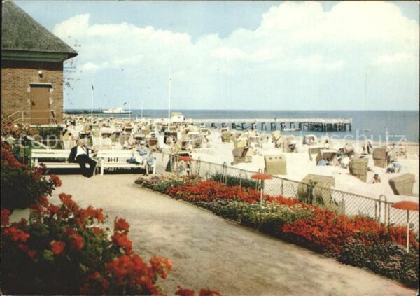 Wyk Foehr Blumengrotte Blick Strand