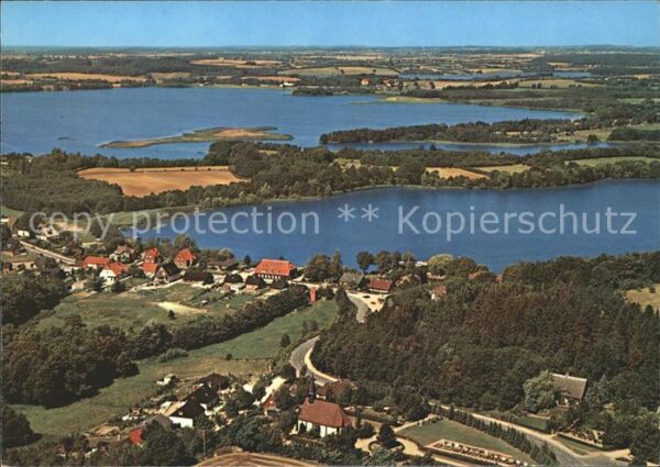 Ploen See Nieder-Kleveez Fliegeraufnahme