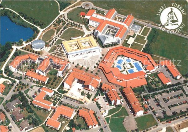 Bad Goegging Fliegeraufnahme Limes Therme