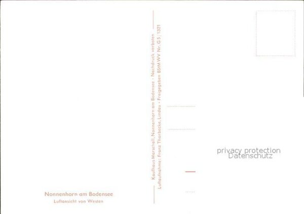 Nonnenhorn Fliegeraufnahme Westansicht – Bild 2