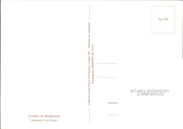 Lindau Bodensee Fliegeraufnahme Ostansicht – Bild 2