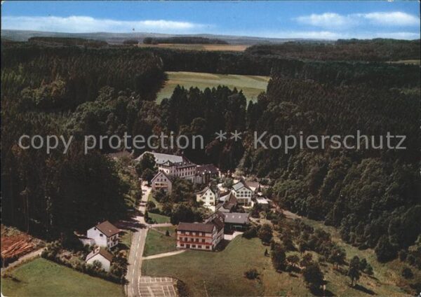 Marienthal Westerwald Fliegeraufnahme Haus Elisabeth