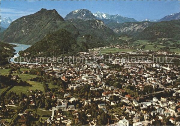 Bad Reichenhall Fliegeraufnahme Saalachsee Karlstein Mü