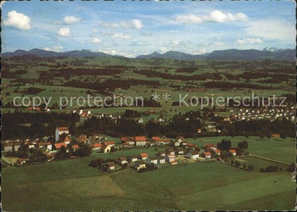 Waltenhofen Allgaeu Fliegeraufnahme