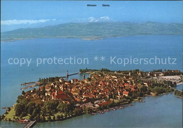Lindau Bodensee Fliegeraufnahme Altmann Säntis