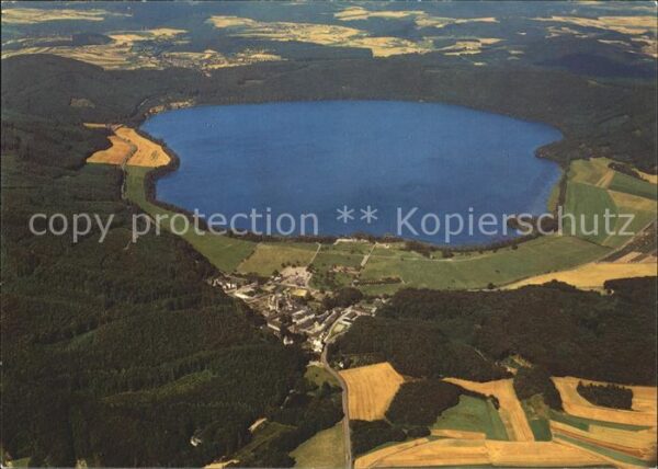 Maria Laach Glees Fliegeraufnahme Abtei See