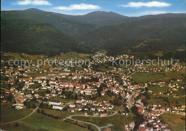 Bodenmais Fliegeraufnahme Gr. Kl. Arber