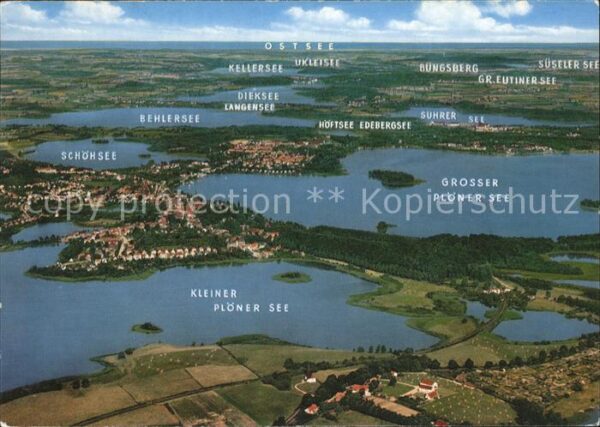 Ploen See Kl. Gr. Plöner See Schönsee Ostsee