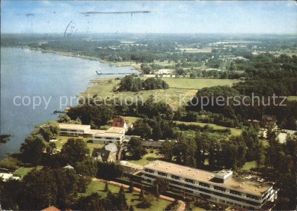 Bad Zwischenahn Fliegeraufnahme Moor- Heilbad Rheuma Sa