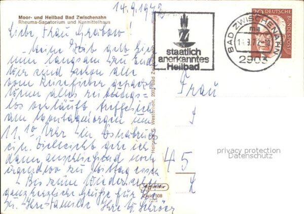 Bad Zwischenahn Fliegeraufnahme Moor- Heilbad Rheuma Sa – Bild 2