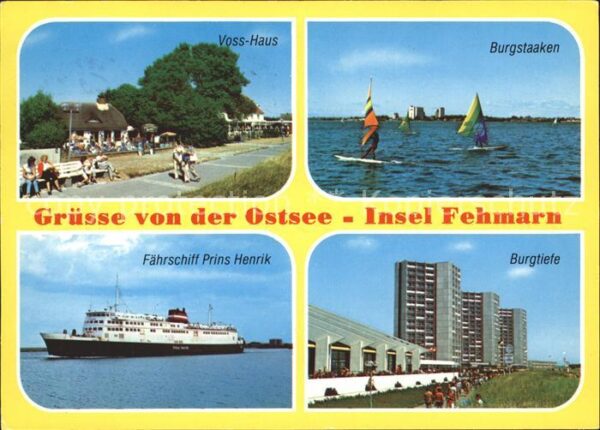 Fehmarn Voss-Haus Burgstaaken Burgtiefe Fährsch