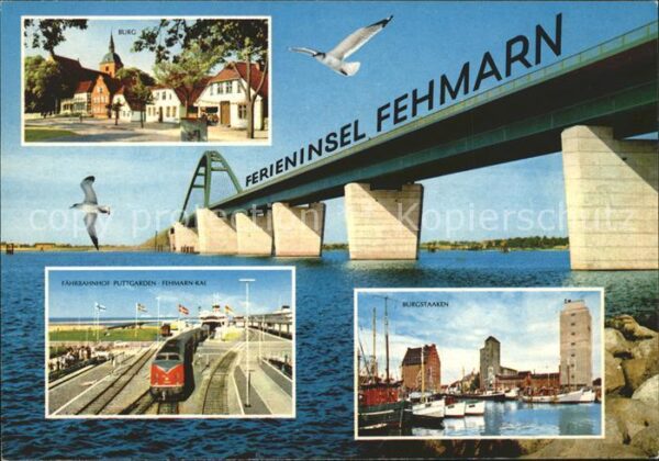 Fehmarn Brücke Möwe Burgstaaken Puttgardener Ba