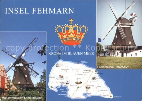 Fehmarn Mühle Petersdorf Museum Lemkenhafen