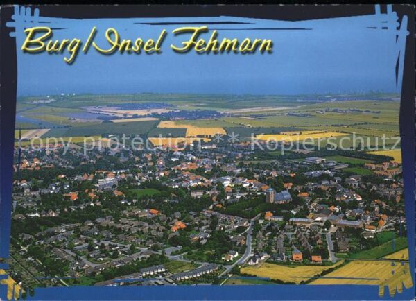 Fehmarn Fliegeraufnahme